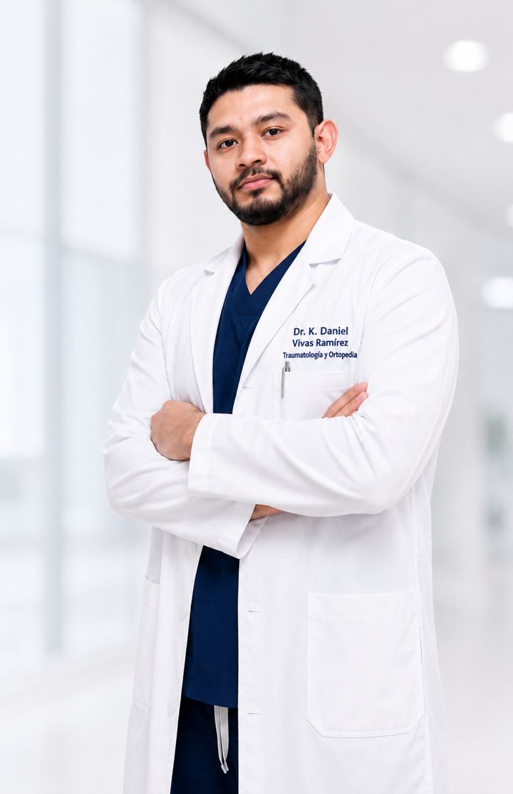 Dr. K. Daniel Vivas, especialista en Traumatología y Ortopedia